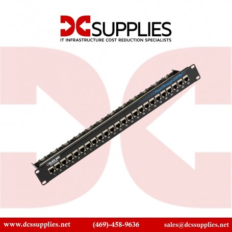 Black Box JPM804A-R2  Shielded CAT5E Feed-Through Patch Panel (JPM804A-R2)