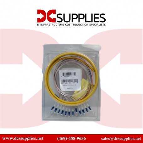 Black Box FOPT50S1-LC-12YL-3 OS2 Single-Mode Fiber Optic Pigtail (FOPT50S1-LC-12YL-3)
