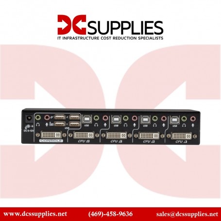 Black Box KV9614A Desktop KVM Switch with Emulated Keyboard Mouse (KV9614A)