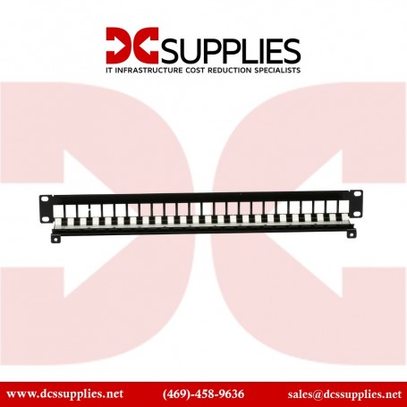 Black Box JPM10GF24 10-Gigabit Patch Panel - 24-Port 1U (JPM10GF24)