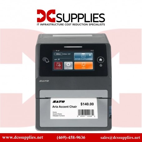 SATO WWCT02041 CT4-LX Industrial Desktop Barcode Label Printer (WWCT02041)