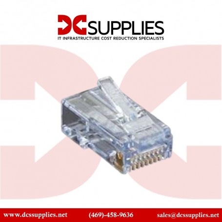 Black Box C6EZSP-100PAK Shielded CAT6 EZ-RJ45 Network Connector (C6EZSP-100PAK)