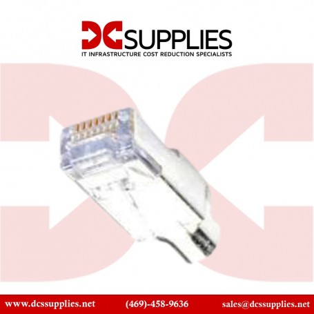 Black Box C6EZSP-100PAK Shielded CAT6 EZ-RJ45 Network Connector (C6EZSP-100PAK)
