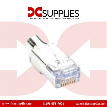 Black Box C6EZSP-100PAK Shielded CAT6 EZ-RJ45 Network Connector (C6EZSP-100PAK)