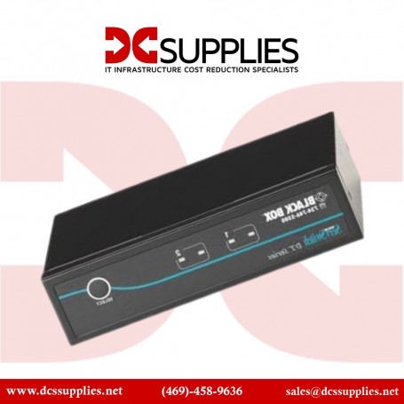 Black Box KV9612A ServSwitch DT DVI with Emulated USB KVM Switch Kit, 2 Ports (KV9612A)