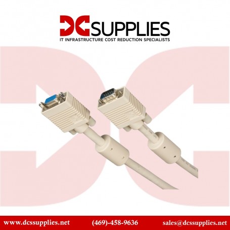 Black Box EVNPS06-0100-MF VGA Video Cable with Ferrite Core - Male/Female (EVNPS06-0100-MF)
