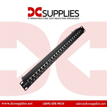 Black Box JPM085A-R3 24-Port Wall Mount CAT5 Patch Panel (JPM085A-R3)