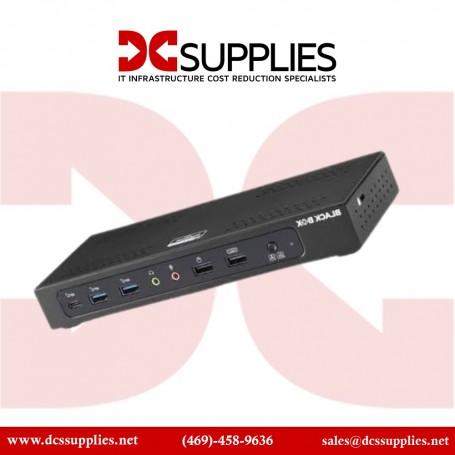 Black Box USBC2000-4KDUAL USB-C Docking Station, 4K Dual (USBC2000-4KDUAL)