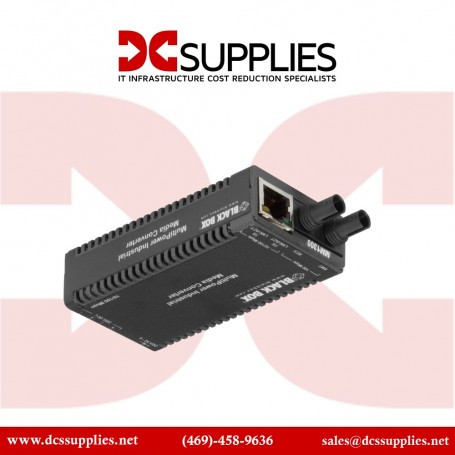Black Box LIC022A-R3 Industrial Media Converter - Fast Ethernet to Fiber (LIC022A-R3)