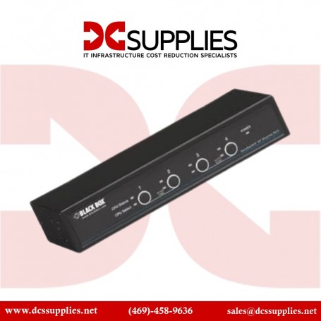 Black Box KV9704A 4-Port DisplayPort KVM Switch with USB and Audio (KV9704A)