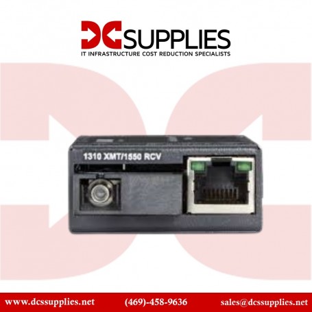 Black Box LHC042A-R4 Fast Ethernet Media Converter, Singlemode (LHC042A-R4)