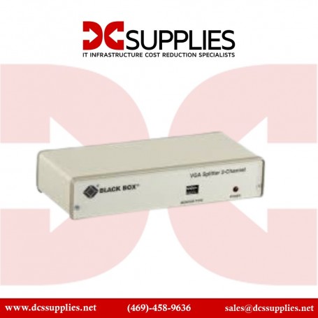 Black Box AC056A-R4 VGA 2-CHANNEL VIDEO SPLITTER - 115-VAC (AC056A-R4)