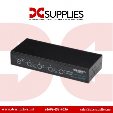 Black Box KV9614A-K ServSwitch DT 4-Port DVI KVM Switch with USB Emulation Kit (KV9614A-K)