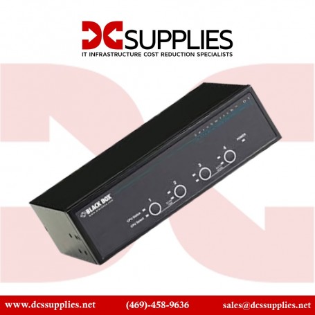 Black Box KV9624A ServSwitch DT Dual-Head DVI USB 4-Port KVM Switch (KV9624A)