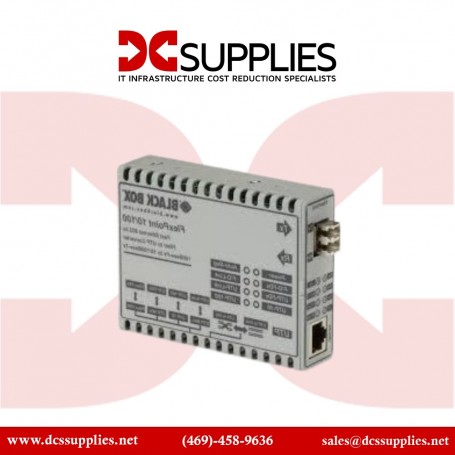 Black Box LMC100A-LC-R2 FlexPoint Modular Media Converter - fiber media converter (LMC100A-LC-R2)