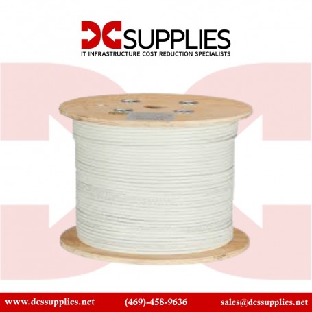 Black Box C6ABC50S-WH-1000 bulk cable - TAA Compliant (C6ABC50S-WH-1000)
