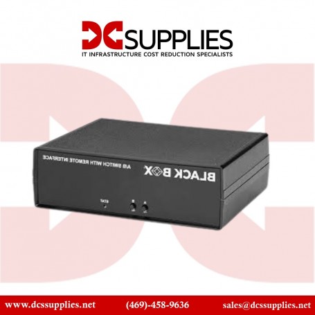 Black Box SW1040A Cat6 A/B Switch with Latching RJ45 Remote Control (SW1040A)