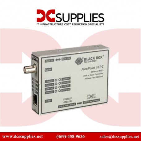 Black Box ME660A-MST FlexPoint RS-232 to Fiber Converter - media converter (ME660A-MST)