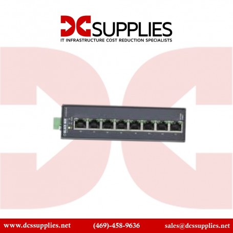 Black Box LPH008A-R2 Industrial - switch - 8 ports - unmanaged - TAA Compliant (LPH008A-R2)