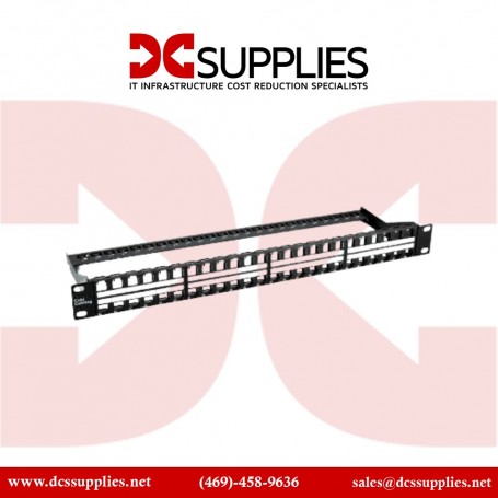 Black Box JPM806A-HD Spacegain Cat5E High-Density Feed-Through Patch Panel (JPM806A-HD)