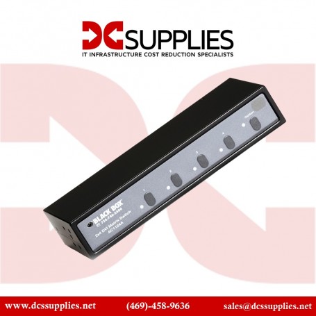 Black Box AC1124A 2x4 DVI Matrix Switch with Audio (AC1124A)