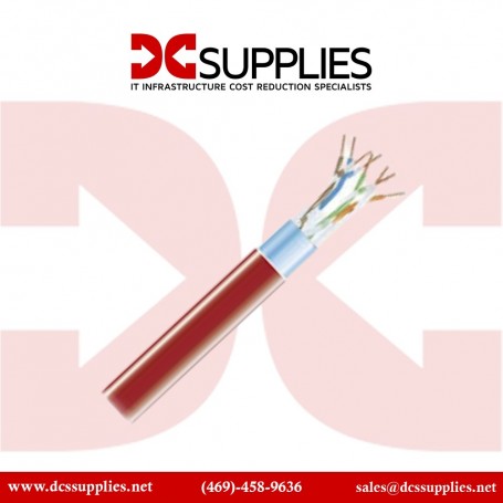 Black Box EVNSL0516A-1000 CAT5e bulk cable - 1000 ft - red (EVNSL0516A-1000)
