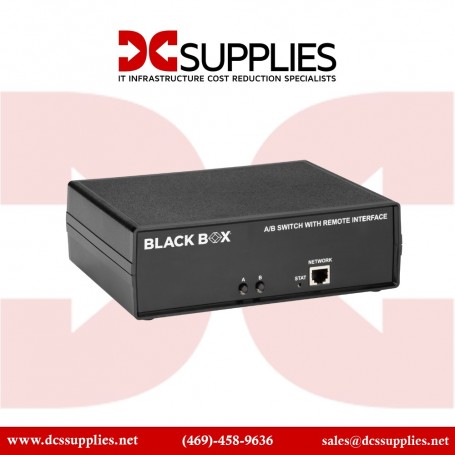 Black Box SW1046A Remotely Controlled Layer 1 A/B Switch DB9, 1 x 2 - switch (SW1046A)