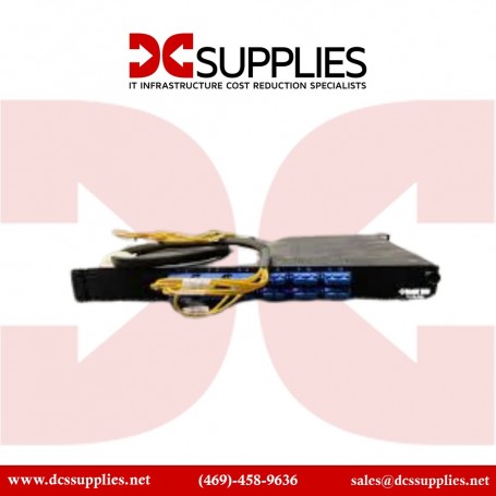 Black Box JPM375A-R2 Rackmount Fiber Patch Panel 1U Loaded (JPM375A-R2)