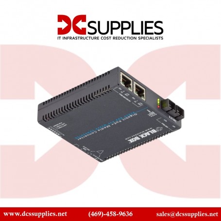 Black Box LGC5212A Gigabit Ethernet Media Converter Single Mode (LGC5212A)