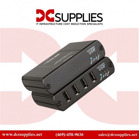 Black Box EMD100USB KVM-over-IP Switchable Extender Kit LAN 4-Port 100m (EMD100USB)