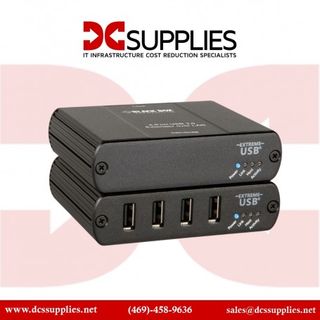 Black Box EMD100USB KVM-over-IP Switchable Extender Kit LAN 4-Port 100m (EMD100USB)