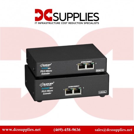 Black Box ACU3209A ServSwitch Micro KVM Dual-VGAPS2 over 2 CATx Dual-Access Extender Kit (ACU3209A)