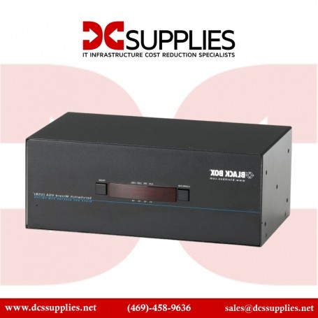 Black Box KV3204A Dual-Head KVM Switch - VGA , Audio, 4-Port (KV3204A)
