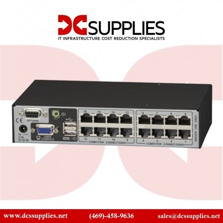 Black Box KV0161A Servswitch CX Uno, 16-Port (KV0161A)