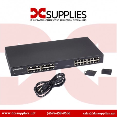 Black Box LPJ016A-T-R2 16-Port 10/100/1000 PoE Injector (LPJ016A-T-R2)