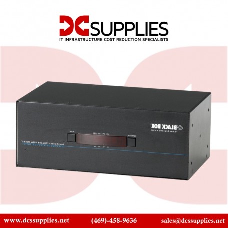Black Box KV3304A ServSwitch Wizard VGA, USB, Tri-Head Video KVM Switchbox (KV3304A)