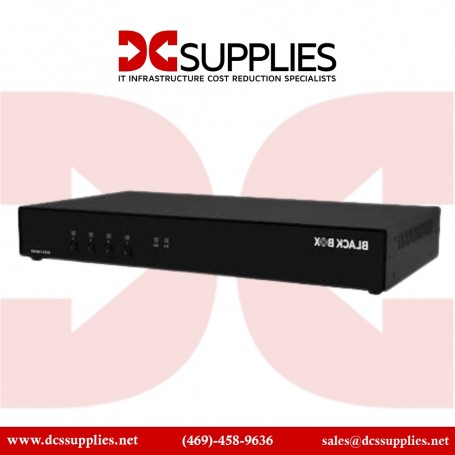 Black Box KVS4-1004KX 4-Port Secure Pro KM with Audio and CAC (KVS4-1004KX)