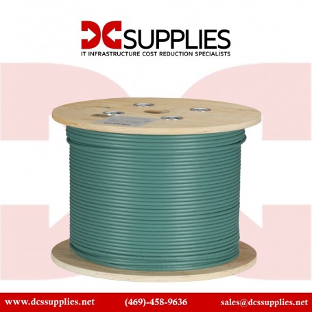 Black Box C6ABC51S-GN-1000 1000FT CAT6A Plenum Cable (C6ABC51S-GN-1000)