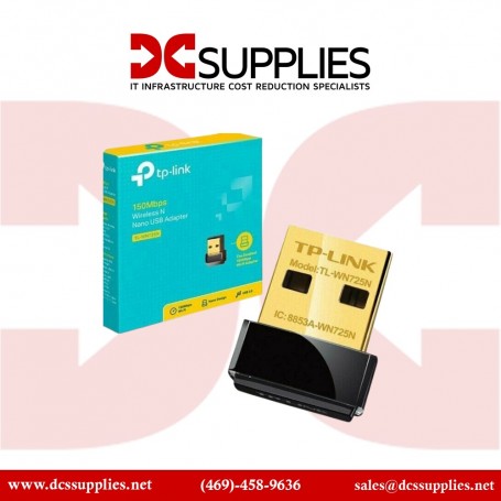 TP-Link TL-WN725N 150Mbps Wireless Nano USB Adapter (TL-WN725N)