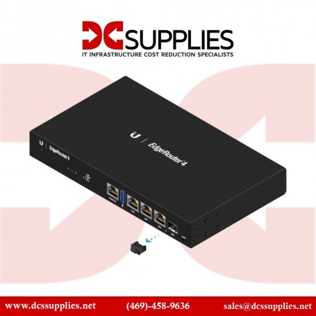 Ubiquiti Networks ER-4 3-Port EdgeRouter with EdgeMAX Technology (ER-4)