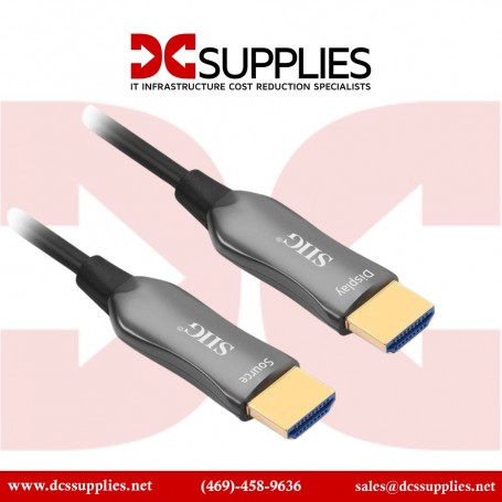 SIIG CB-H21311-S1 Fiber Optic HDMI 2.0 4K Cable - HDCP (CB-H21311-S1)