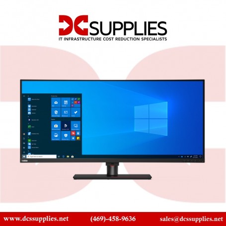 Lenovo 62C1GAR6US 39.7" Ultra-Wide Curved Monitor P40w-20 (62C1GAR6US)