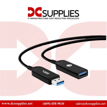 SIIG Inc CB-US0V11-S1 50M USB 3.0 AOC Male to Female Active Cable (CB-US0V11-S1)