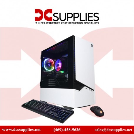 CyberPowerPC GMAI3000CPG Gamer Master Desktop Computer (White) (GMAI3000CPG)