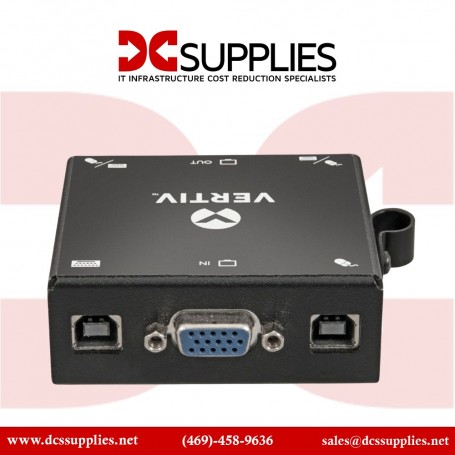 Vertiv TBR02 VGA to DVI-D Converter with USB Bridge HMX/Amx TAA Compliant (TBR02)