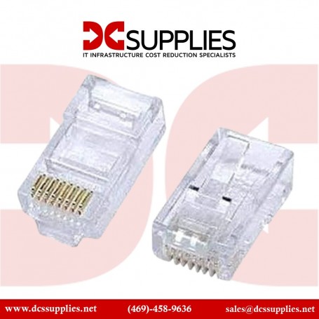 Black Box C6EZUP-25PAK CAT6 EZ-RJ45 Modular Plugs 25-Pack (C6EZUP-25PAK)