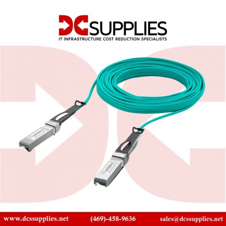 TD SOURCING SFP-25G-AOC5M-DNA 25G SFP28 Active Optical Cable, 5m (SFP-25G-AOC5M-DNA)