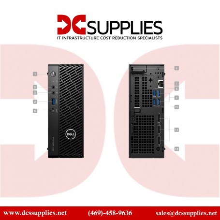 Dell Y94XD Precision 3260 Compact Workstation 16GB 2DIMMS 256GB W11 (Y94XD)