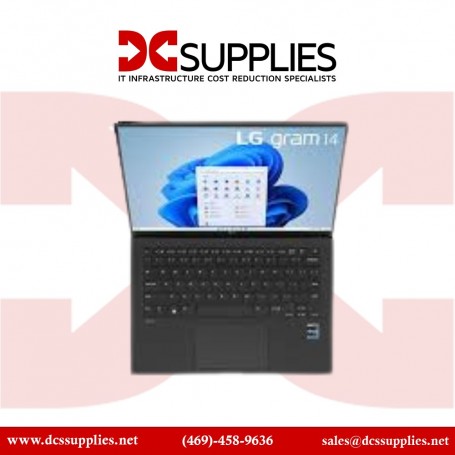 LG 14Z90R-N.APB7U1 14in GRAM Lightweight Notebook, HW TPM, Windows 11PRO, CORE I7, 16GB DDR (14Z90R-N.APB7U1)