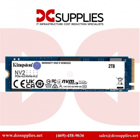 Kingston SNV2S/1000G NV2 1TB M.2 2280 NVMe PCIe SSD (SNV2S/1000G)